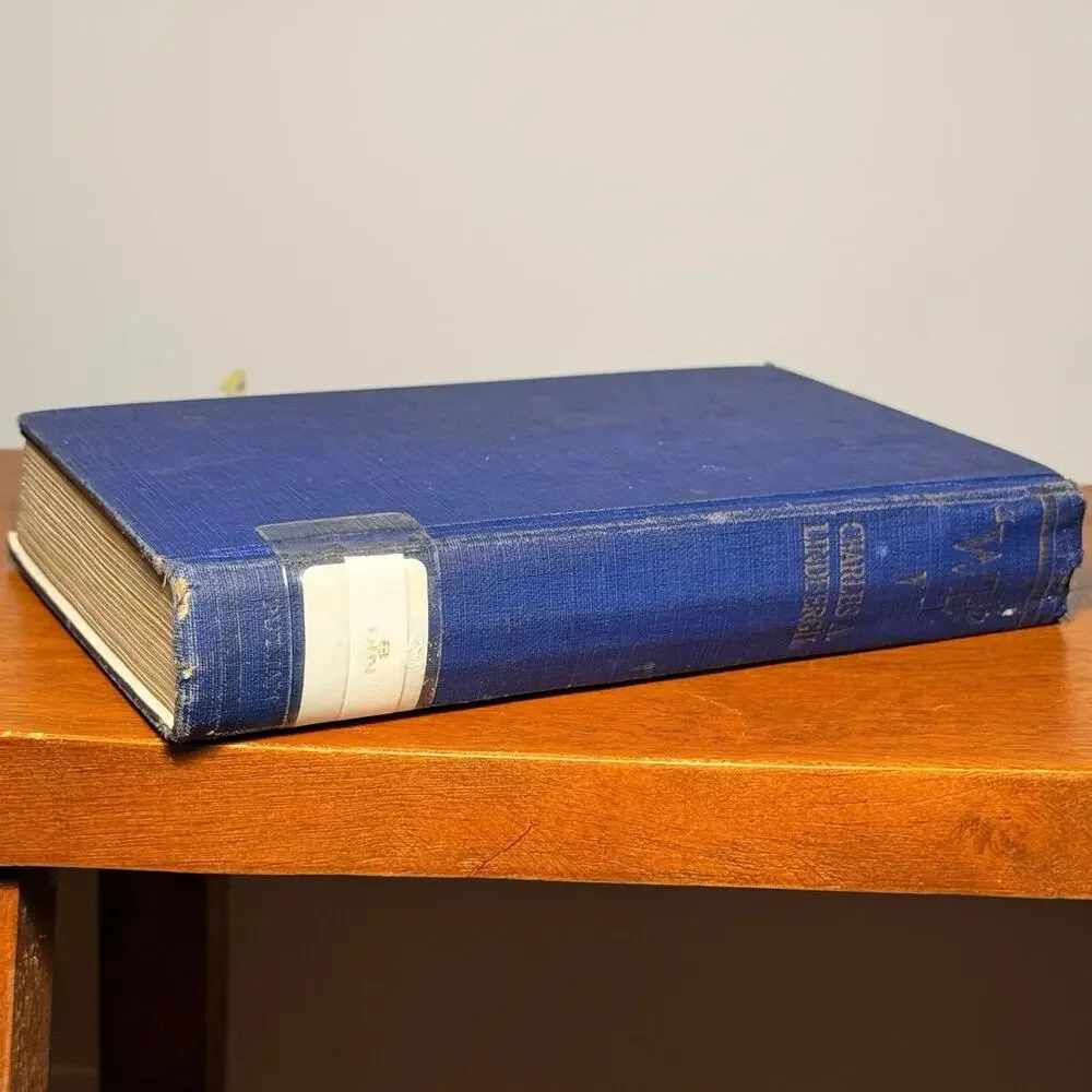 Vintage 1927 WE Charles Lindbergh 1st Edition 8th Printing Hardcover Book As Is